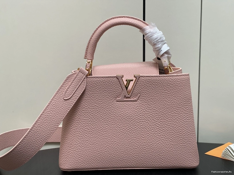 FS CHEAP CAPUCINES VUITTON BB-27*18*9CM LOUIS 0725